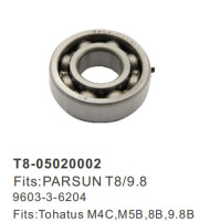 2 STROKE -  T9.8BM - Bearing 6204 with Pin - T8-05020002 - Parsun